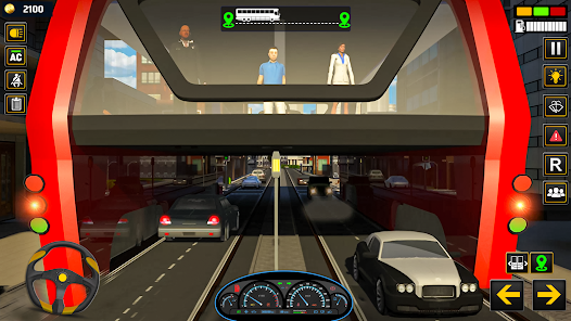 Captura 16 autobús elevad :juego autobús android