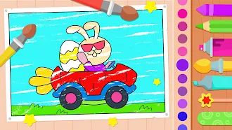 Game screenshot Kids Coloring Book Learn Draw hack