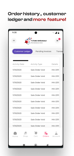 7Stars Wholesale B2B Screen 3