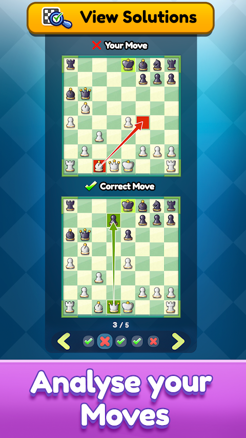 Chess Blitz - Chess Puzzlesのおすすめ画像4