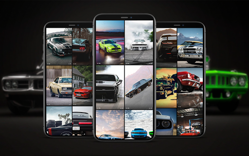 Android application Muscle Cars Wallpapers screenshort