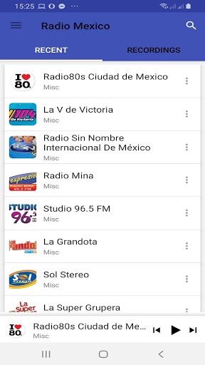 Radio Mexico en vivo Screen 2