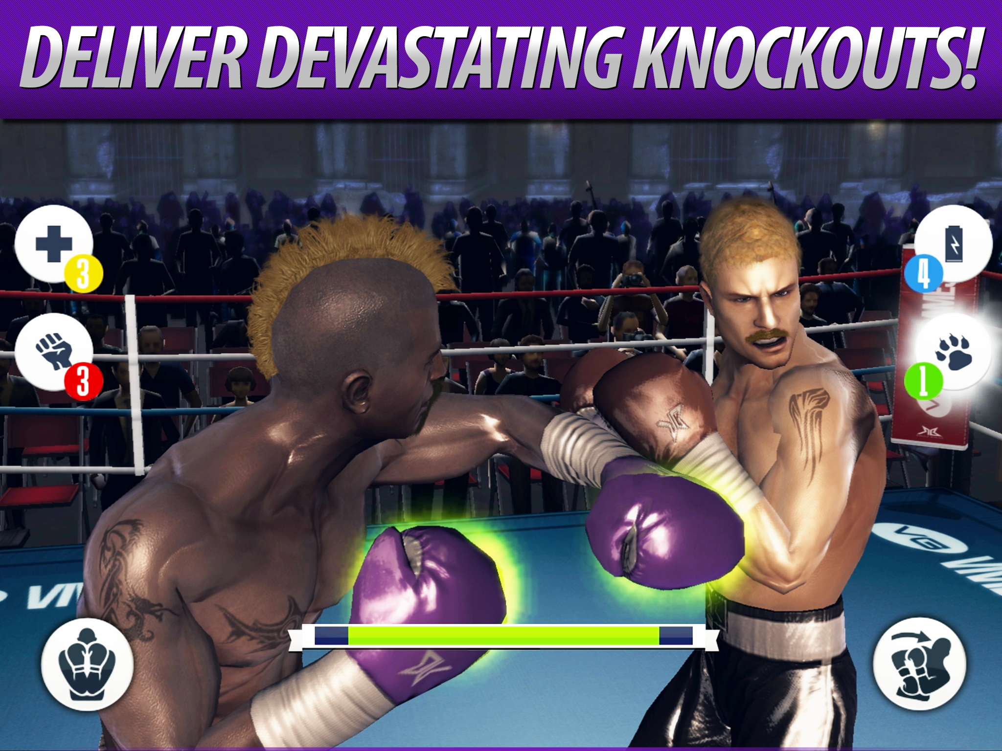 Android application Real Boxing – Fighting Game screenshort