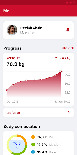Wabash College Online Fitness Screen 3