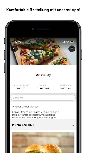 Android application MC Crusty screenshort