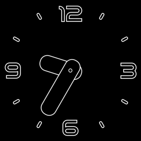 Huge Daylight Watch Face screenshot 5