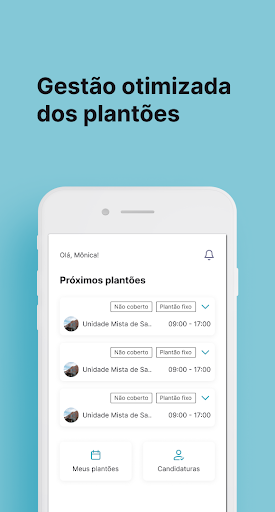 Android application Minha Escala screenshort
