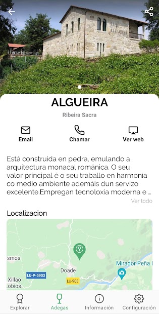 Screenshot 7 Enoturismo en Galicia android