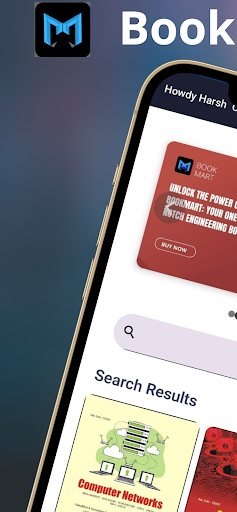 Android application Book Mart screenshort