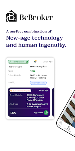Android application BeBroker screenshort