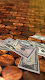 screenshot of Falling Money Wallpaper Pro