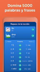 Captura de Pantalla 6 Mondly: Aprende Hindi android