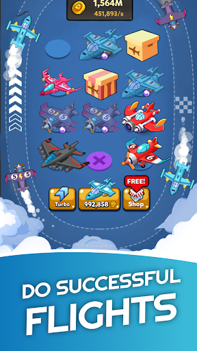 Merge Airplane 2: Plane Merger screenshots apk mod 3