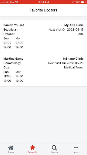 Medical Representative Screen 3