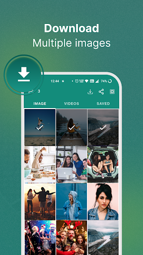 Android application Status Saver - Download Status screenshort