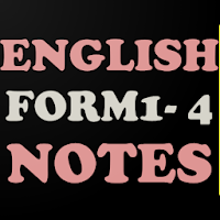 English Notes Form 1- Form 4