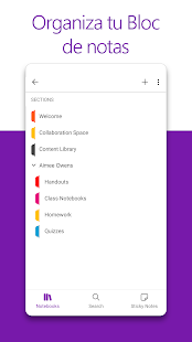 Microsoft OneNote: Save Notes Screenshot