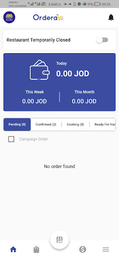 Orderak Shop Screen 2