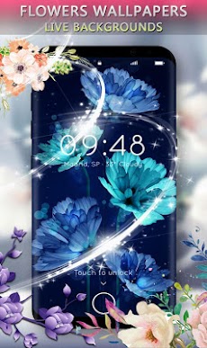 チューリップ花時計ライブ壁紙花のテーマ Androidアプリ Applion