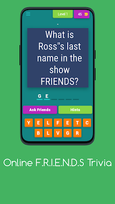 Online F.R.I.E.N.D.S Trivia - Screenshot 1