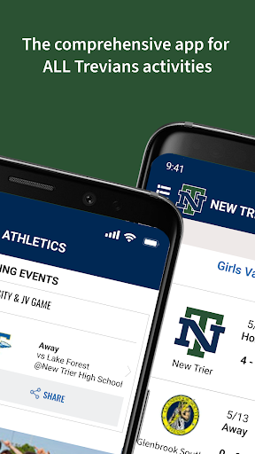 New Trier Athletics Screen 2