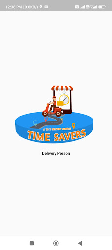 Android application Timesavers - Delivery Partner screenshort