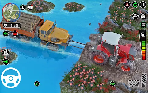 Tractor Trolley Simulator 3D