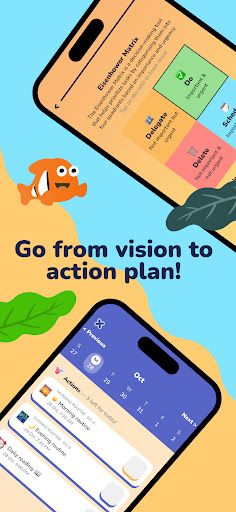 Screenshot of GoalQuest: daily goal coaching