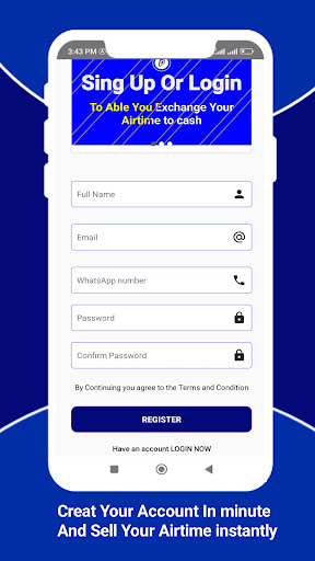 LAMMAPAI- Flip Airtime To Cash Screen 2