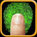 Fingerprint-Muster-App-Sperre