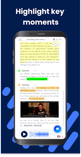 Noota — Live Transcription Screen 3
