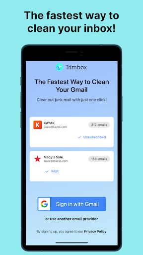 Trimbox: Easy Email Cleaner 1