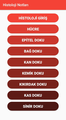 Android application Histoloji Notları - Histoloji screenshort