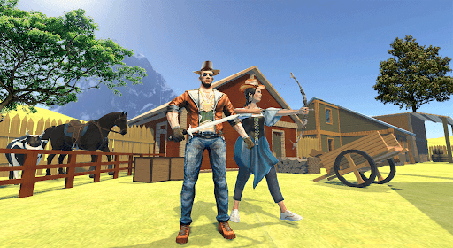 Westland Cowboy-Sword Fighting apklade screenshots 2