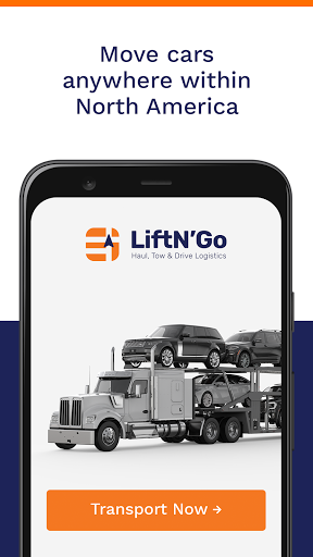 Android application Lift N' Go screenshort