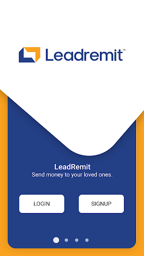 Android application Leadremit screenshort