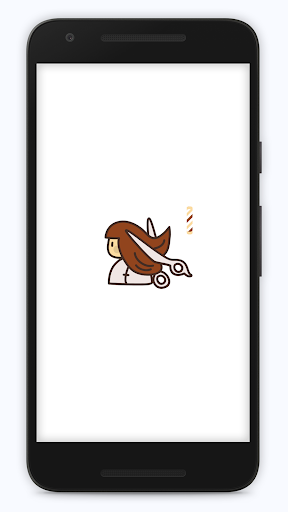 Android application 헤어스타일 추천 screenshort