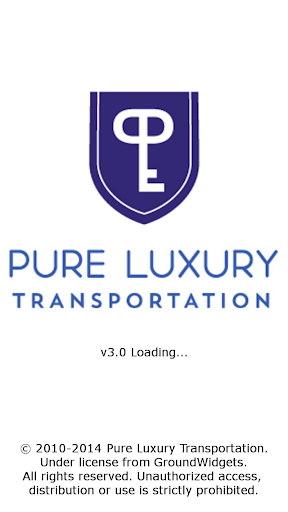 Android application Pure Luxury screenshort