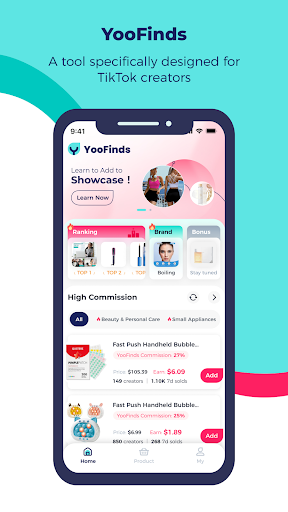 Android application YooFinds screenshort
