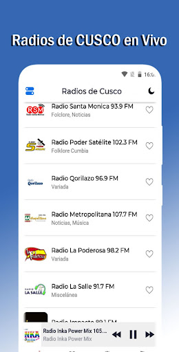 Radios de Cusco en Vivo Screen 3