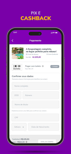 Android application Barato: Ofertas com cashback screenshort