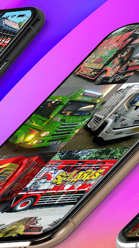 Wallpaper Truk Oleng Bergerak Screen 3