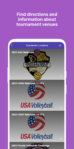 USA South Volleyball Screen 3