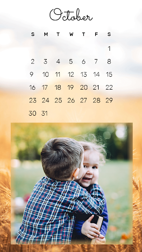Monthly Photo Calendar Screen 3