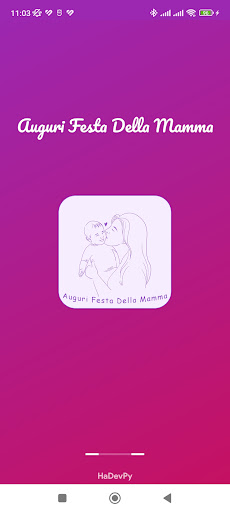 Android application Auguri Festa Della Mamma screenshort