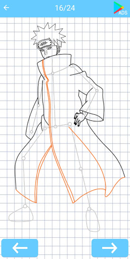 How to draw Akatsuki