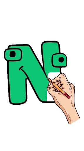 How to draw Alphabet Lore