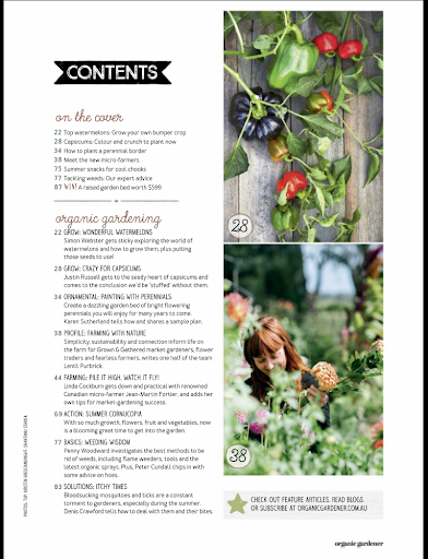 Organic Gardener Magazine Screen 2