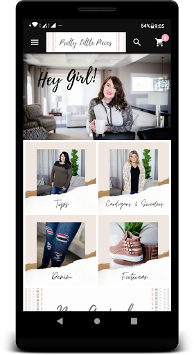 Android application Pretty Little Pieces screenshort