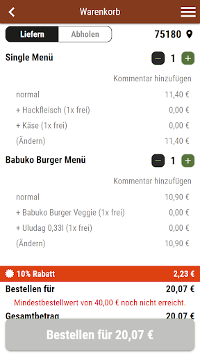 Pizzeria Grillhaus Ochsen Screen 2